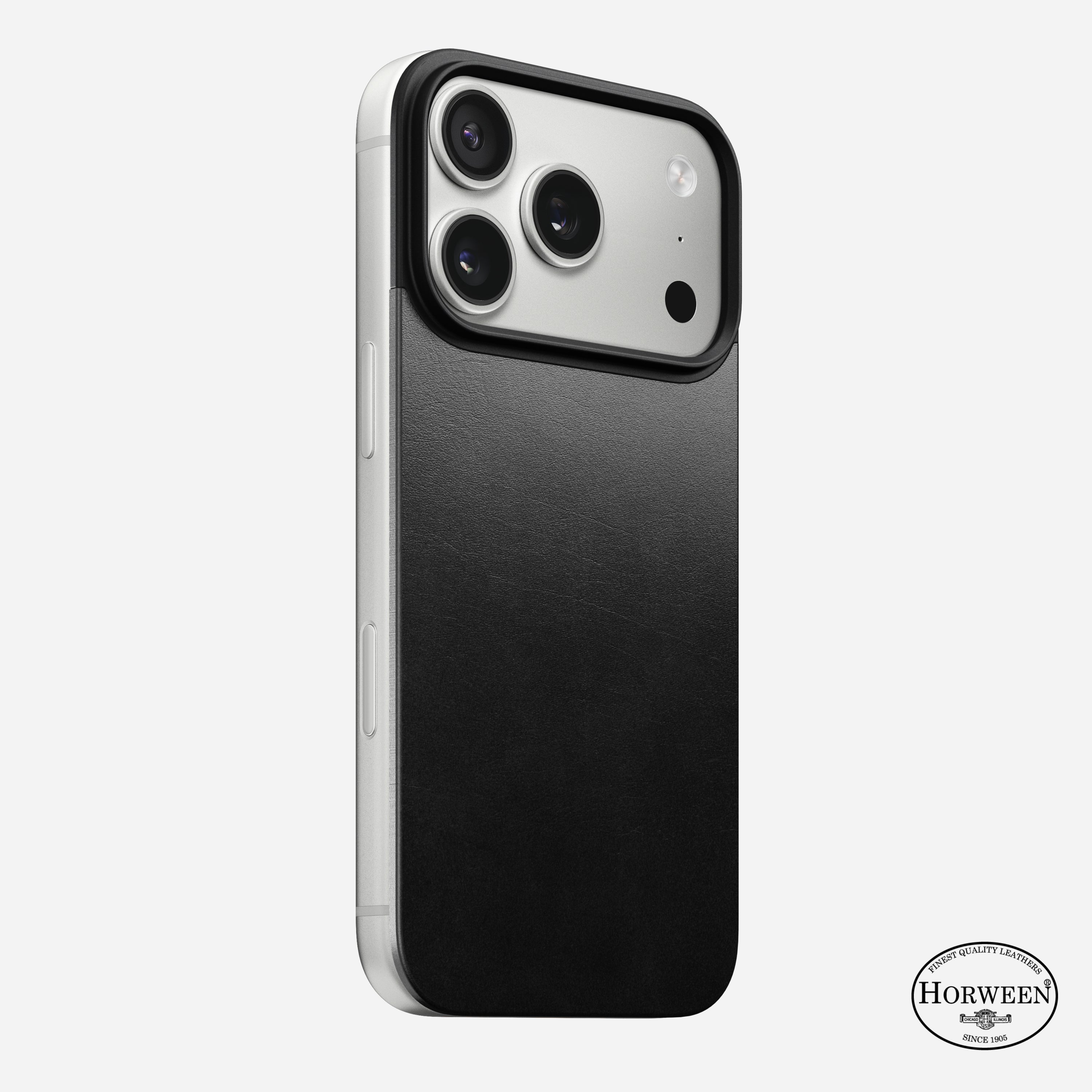 Magnetic Leather Back for 17 Pro / Pro Max - Storming Gravity