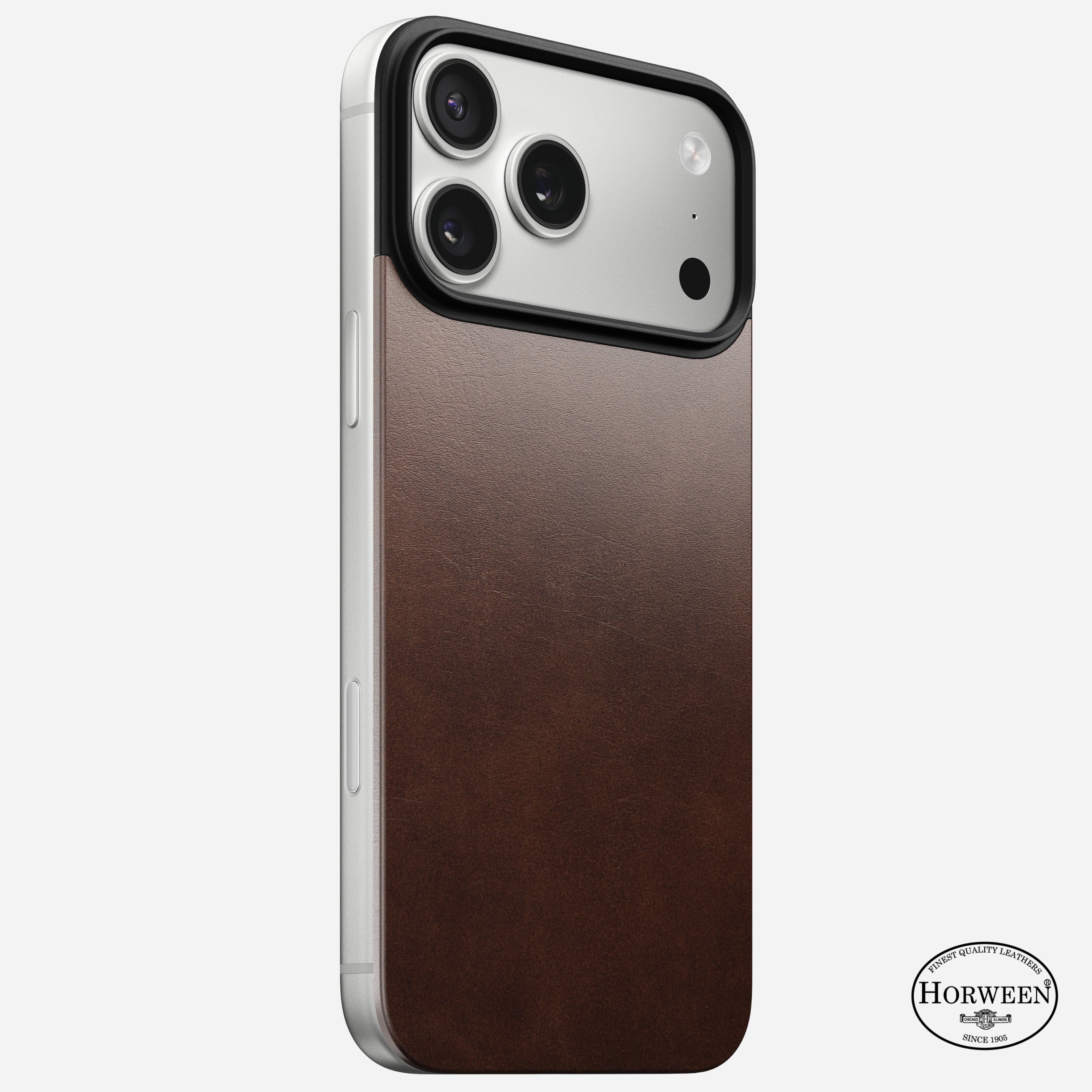 Magnetic Leather Back for 17 Pro / Pro Max - Storming Gravity