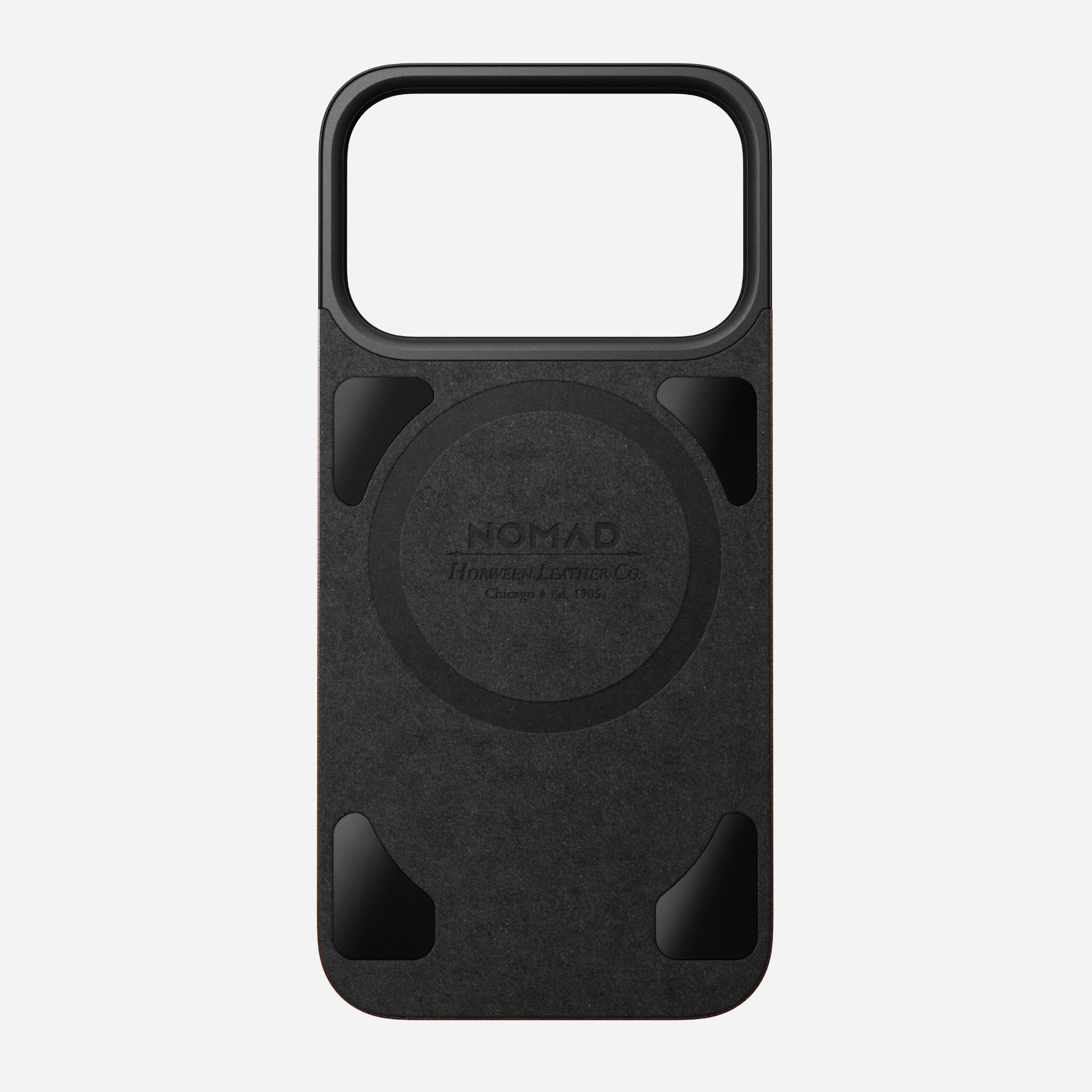 Magnetic Leather Back for 17 Pro / Pro Max - Storming Gravity