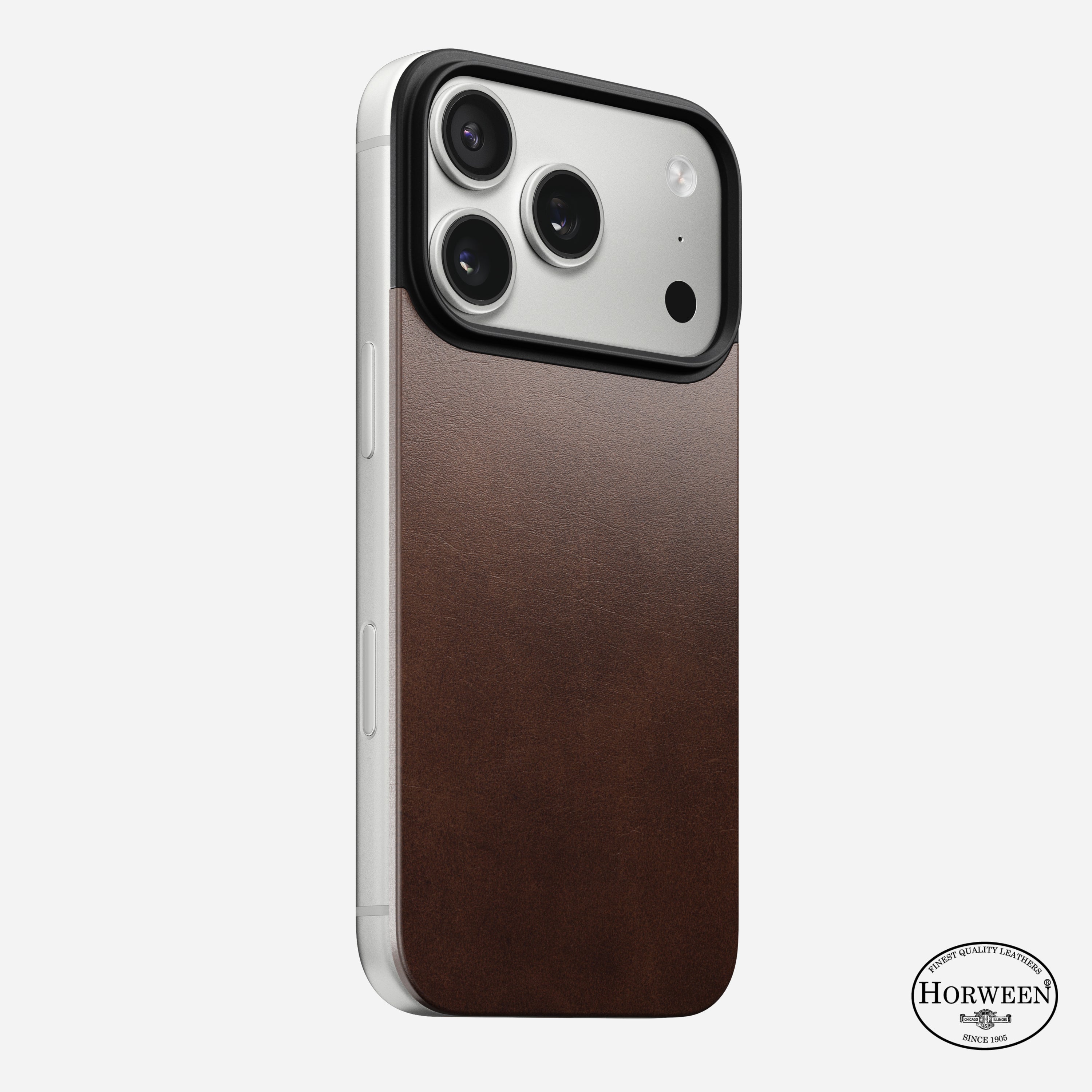 Magnetic Leather Back for 17 Pro / Pro Max - Storming Gravity