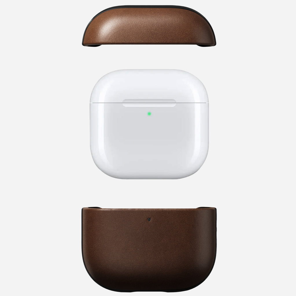 Modern Leather Case for AirPods 4