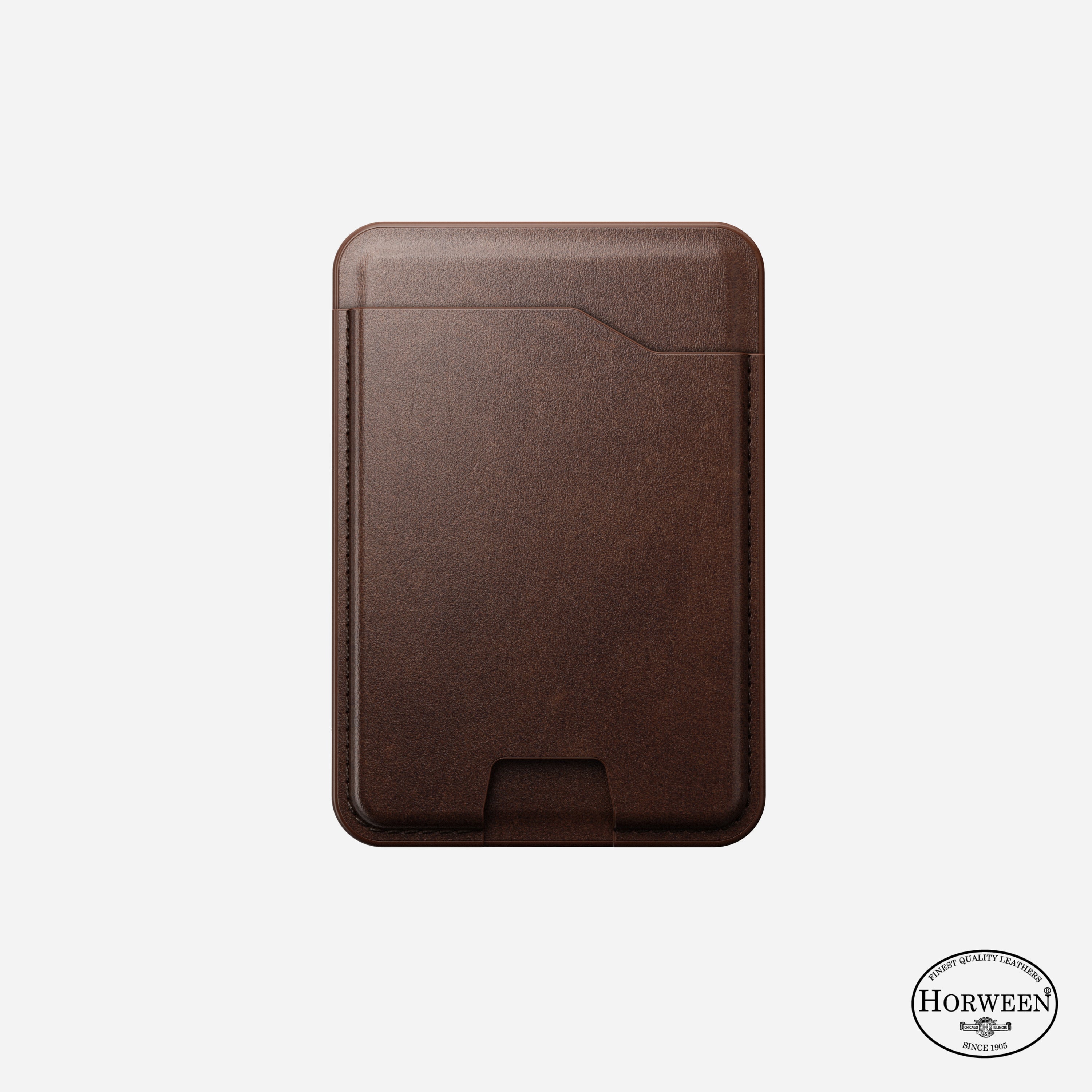 Leather Mag Wallet with Find My Tracking - Storming Gravity