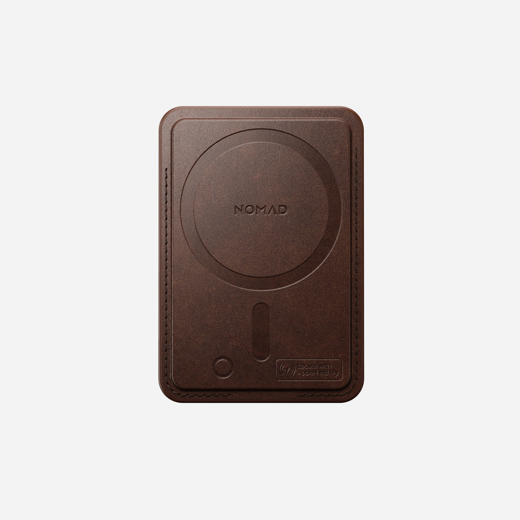 Leather Mag Wallet with Find My Tracking