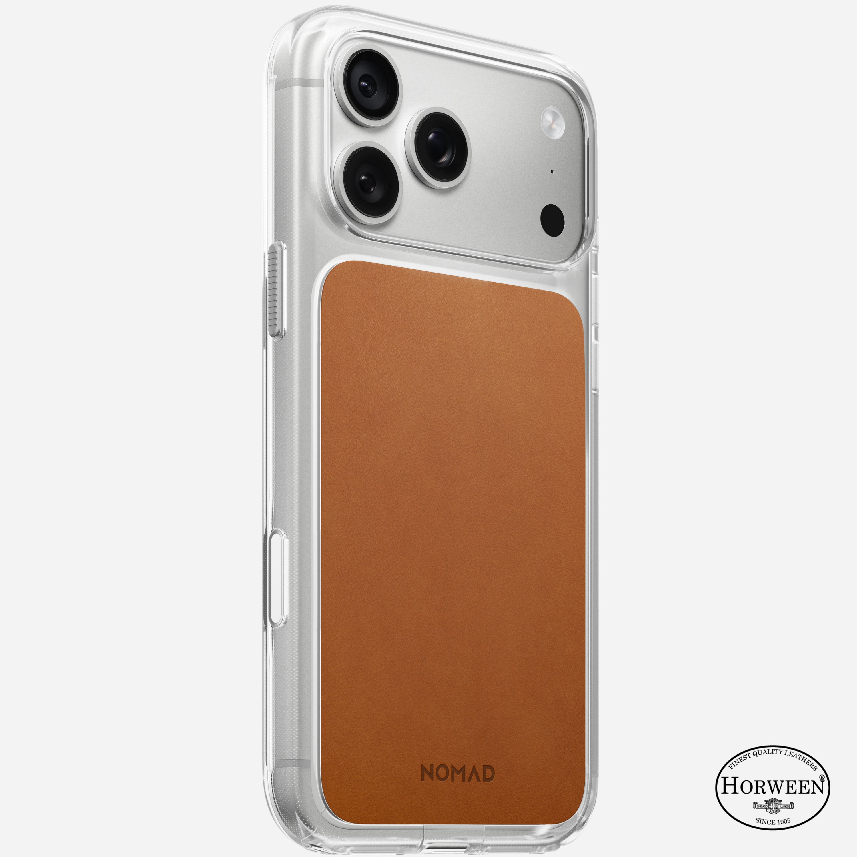 Clear Leather Case