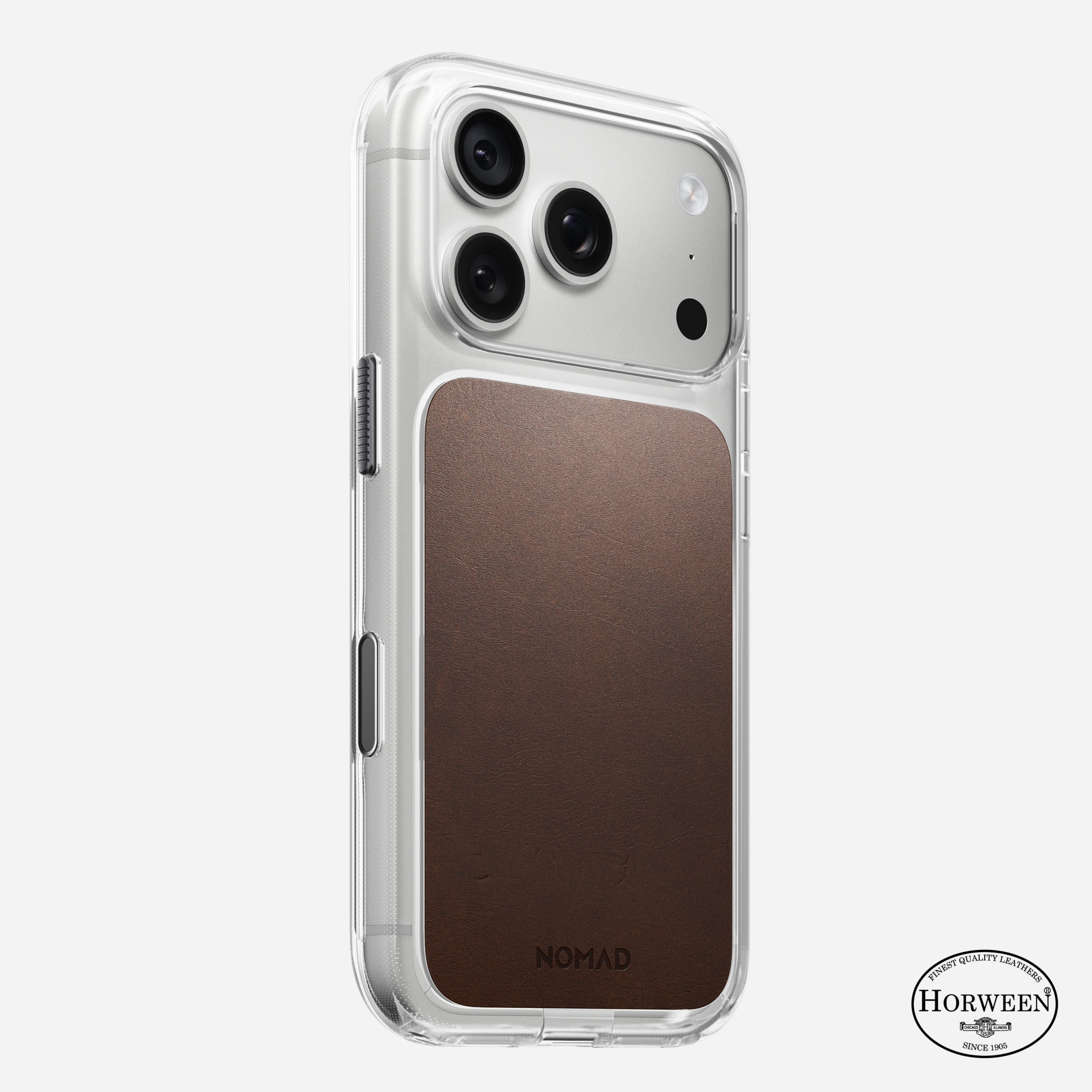 Clear Leather Case