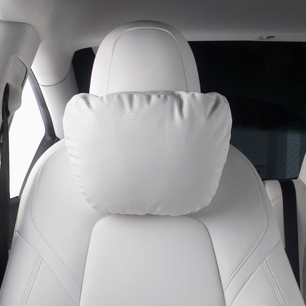 Leather Headrest Pillow for Tesla