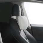 Soft Faux Suede Headrest Neck Pillow For Tesla (Filled With Dupont™ Sorona® Sustainable Bio Fiber)