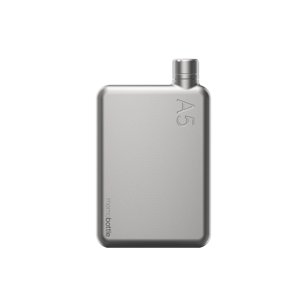 A5 Stainless Steel memobottle (Satin) 1080ml