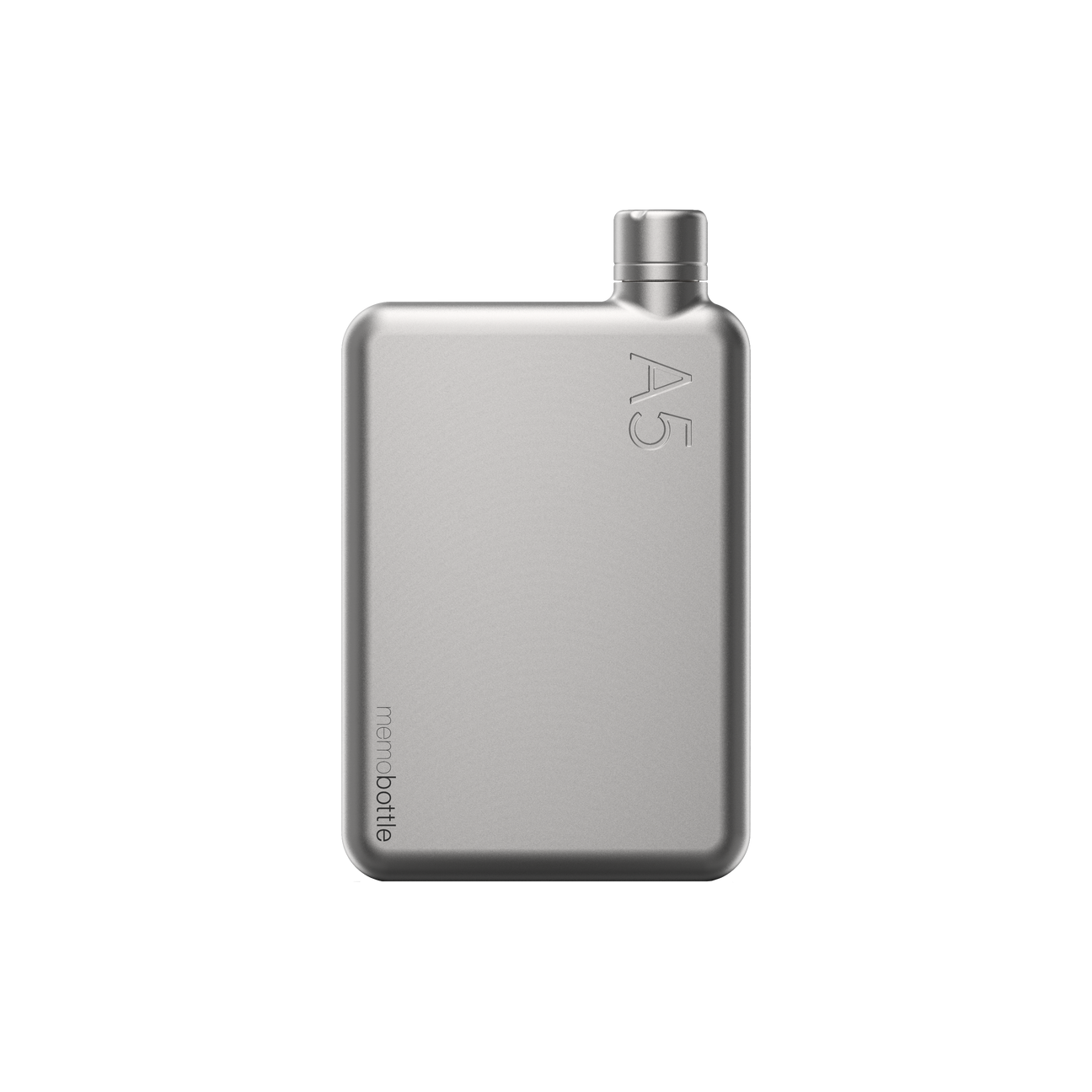 A5 Stainless Steel memobottle (Satin) 1080ml