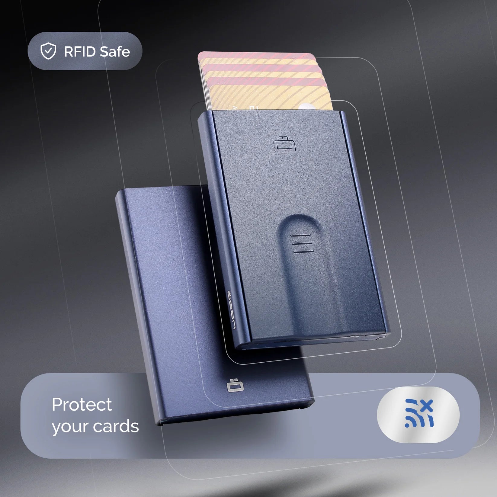 Slider Card Holder - Ogon - Storming Gravity