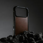Rugged Leather Case for iPhone 17