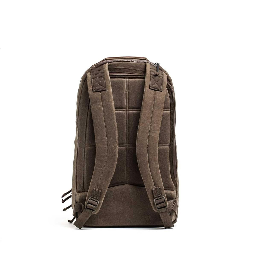 Double Compartment Bullet Ruck - Heritage Waxed Canvas - 18L