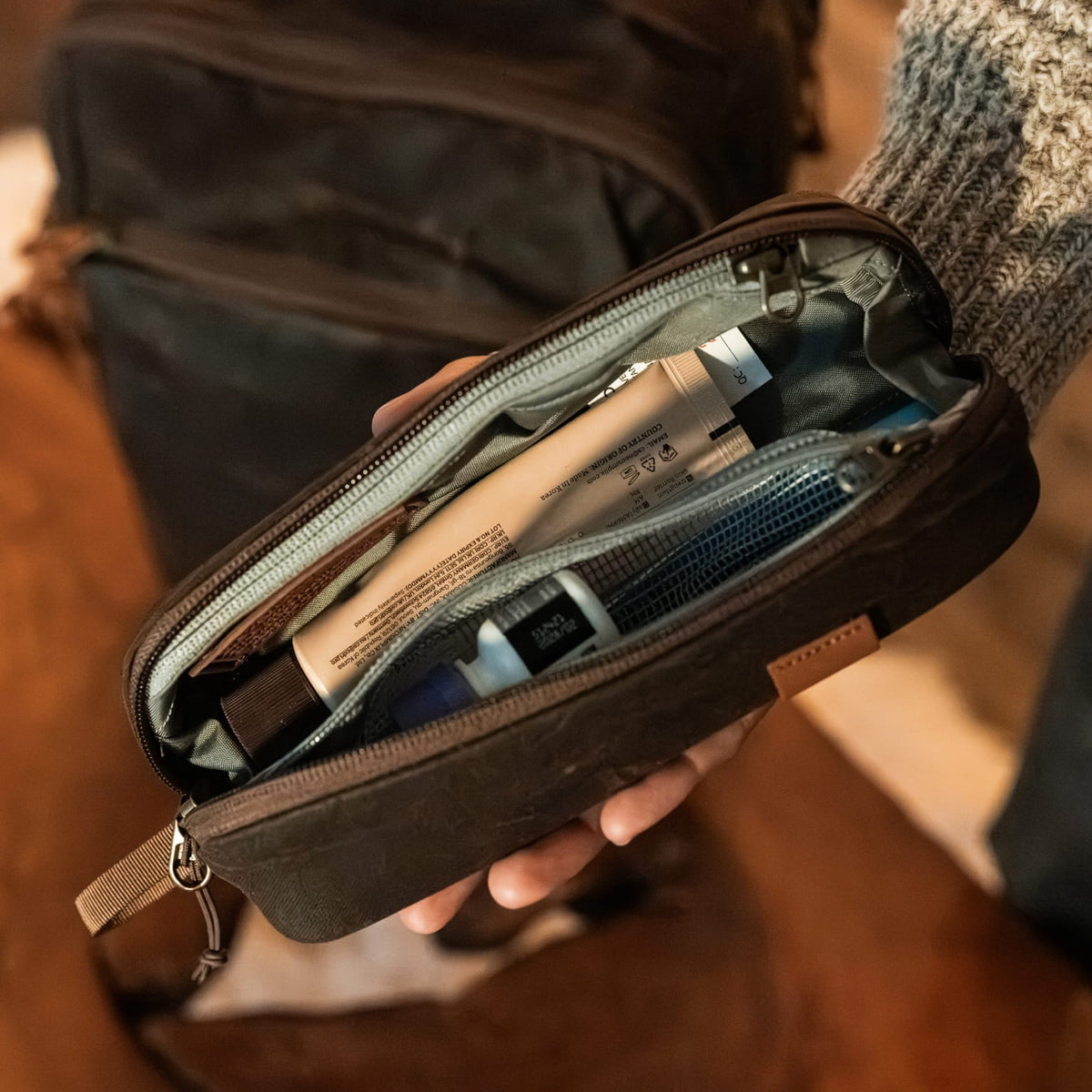 Civic Access Pouch 0.5L - Waxed Canvas