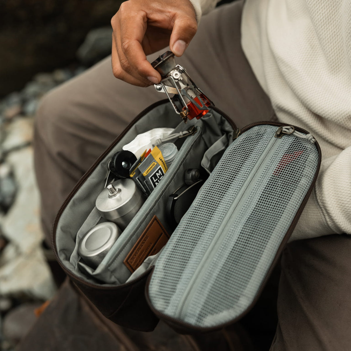 Civic Access Pouch 2L - Waxed Canvas