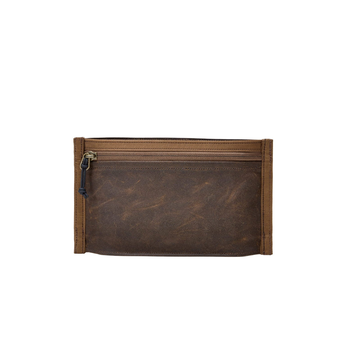 Civic Flat Pouch - Waxed Canvas