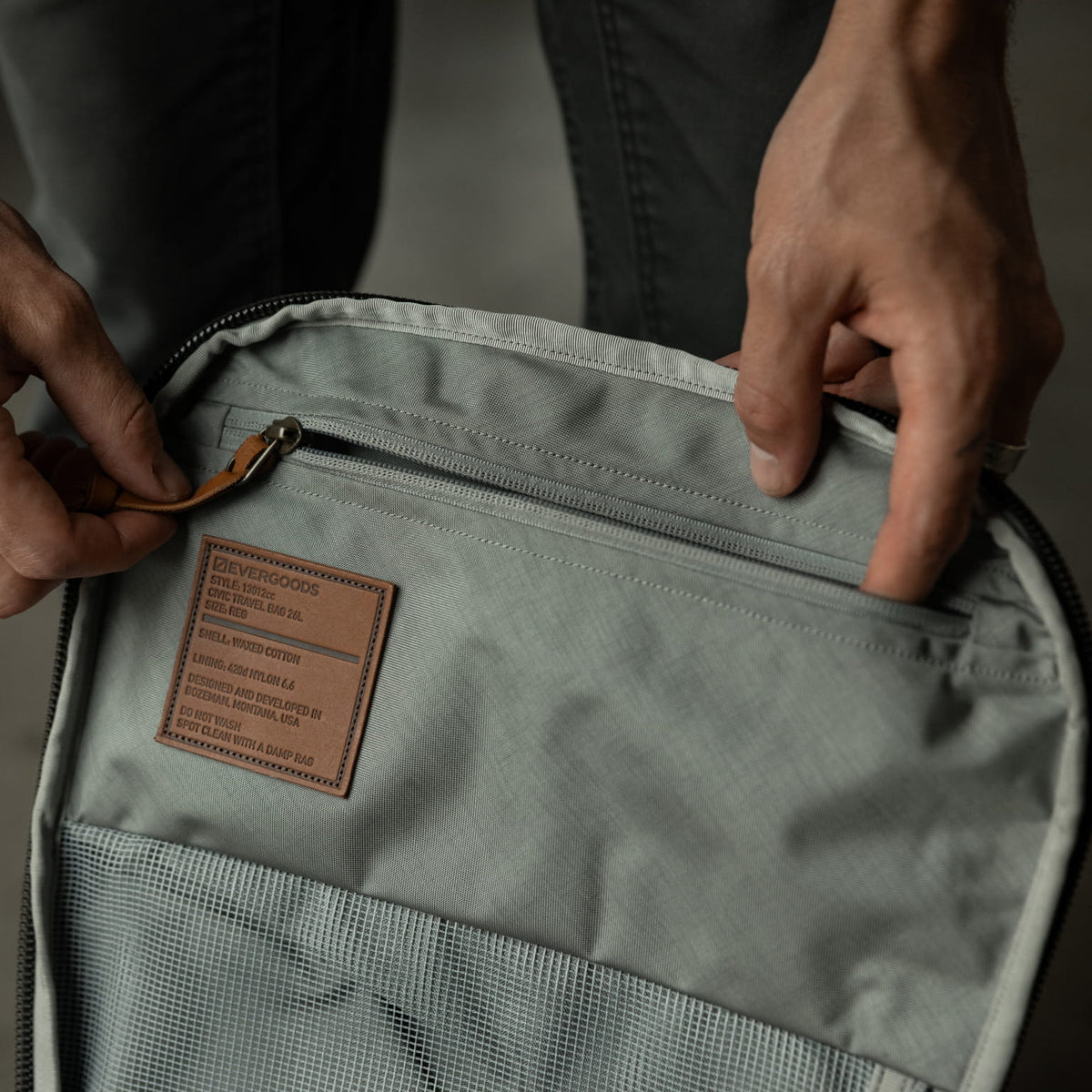 Civic Travel Bag 26L - Waxed Canvas