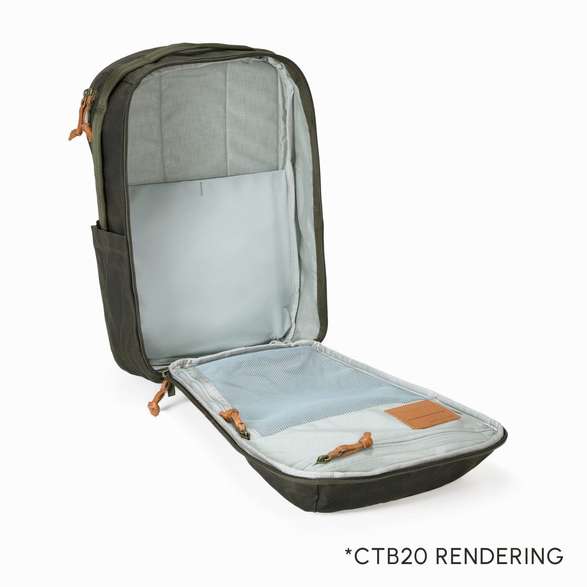 Civic Travel Bag 20L - Waxed Canvas