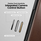 Modern Leather Case for iPhone 17