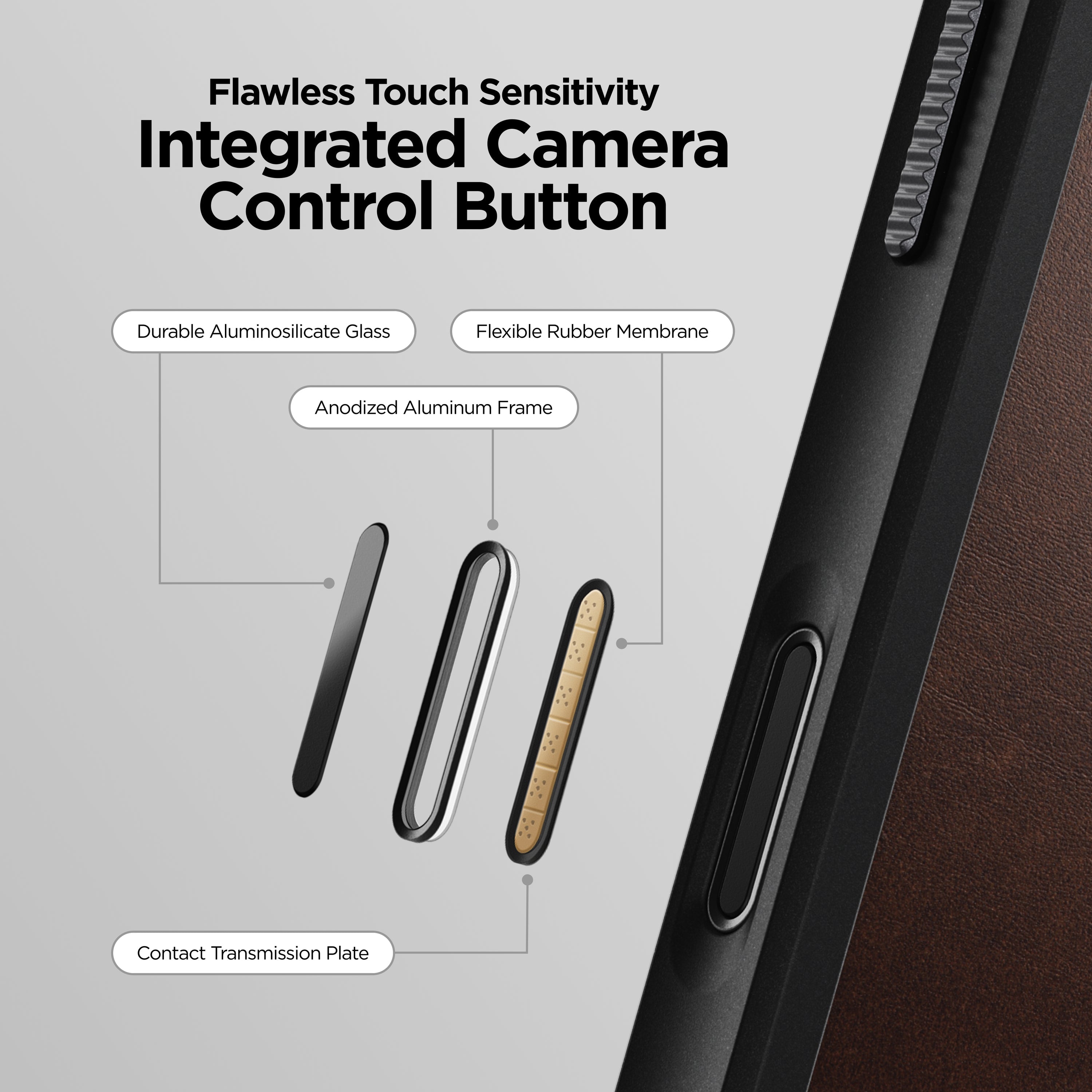 Rugged Leather Case for iPhone 17 - Storming Gravity