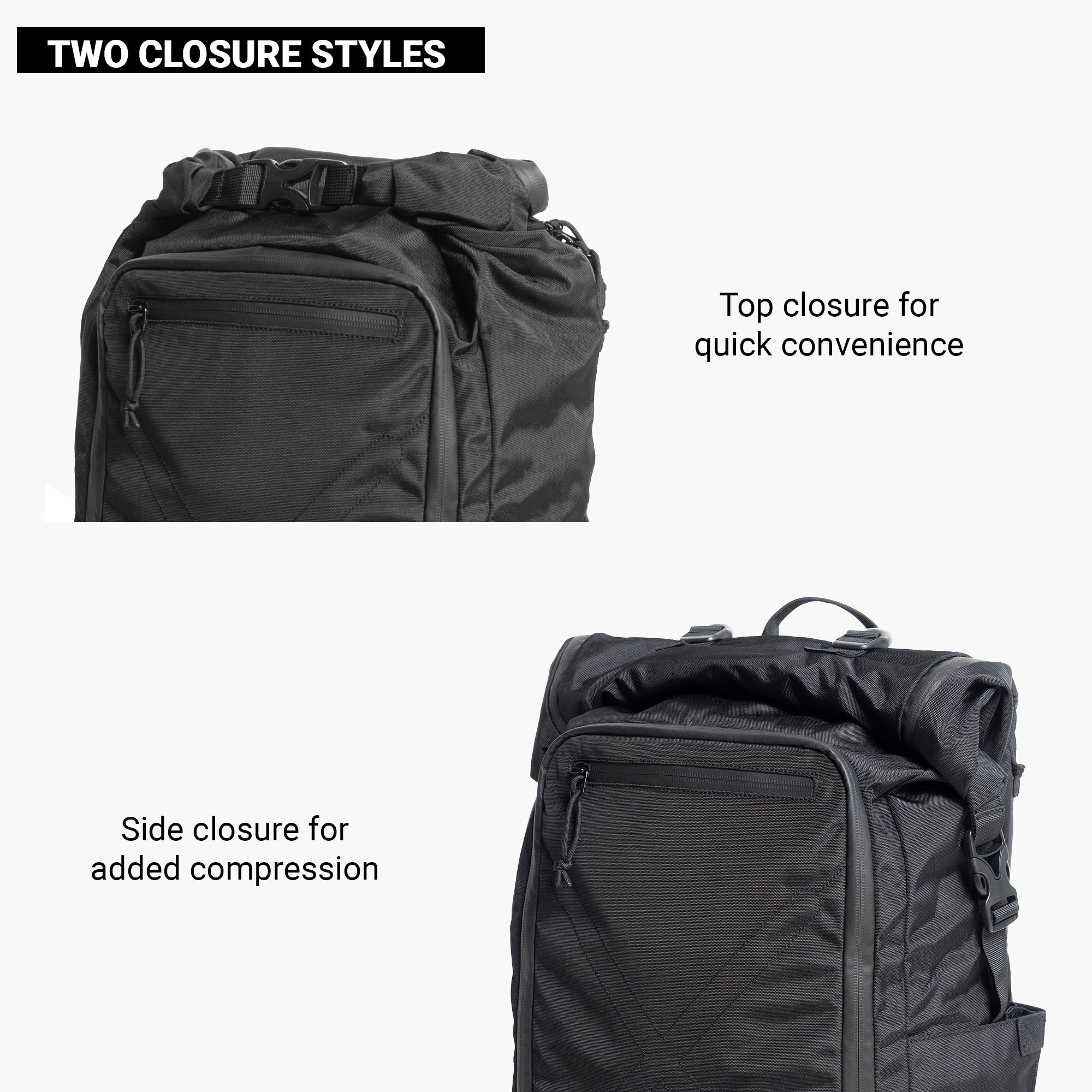 Delta 16-42L Expandable Backpack - Storming Gravity