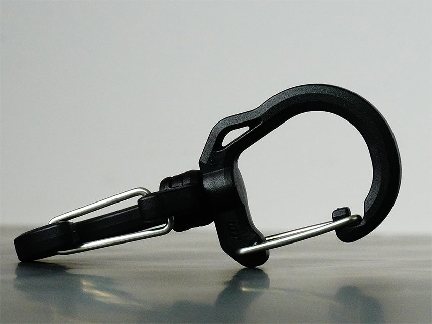 Swivel Double Carabiner Snap Hook