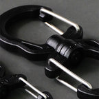 Swivel Double Carabiner Snap Hook