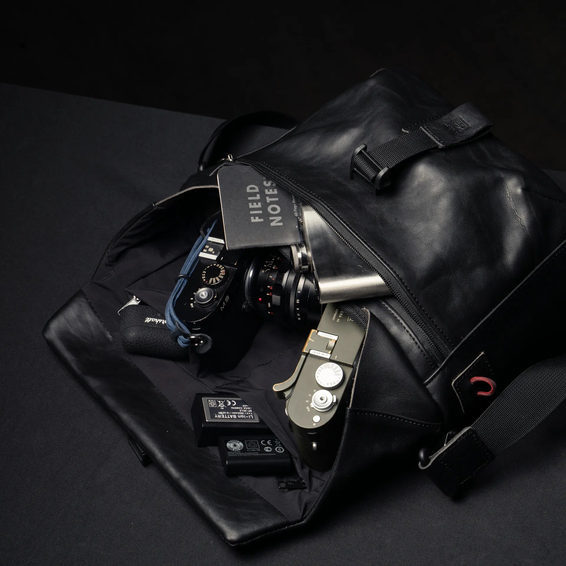 Pilot Leather Travel Camera Bag 7L (Upgraded) - Storming Gravity