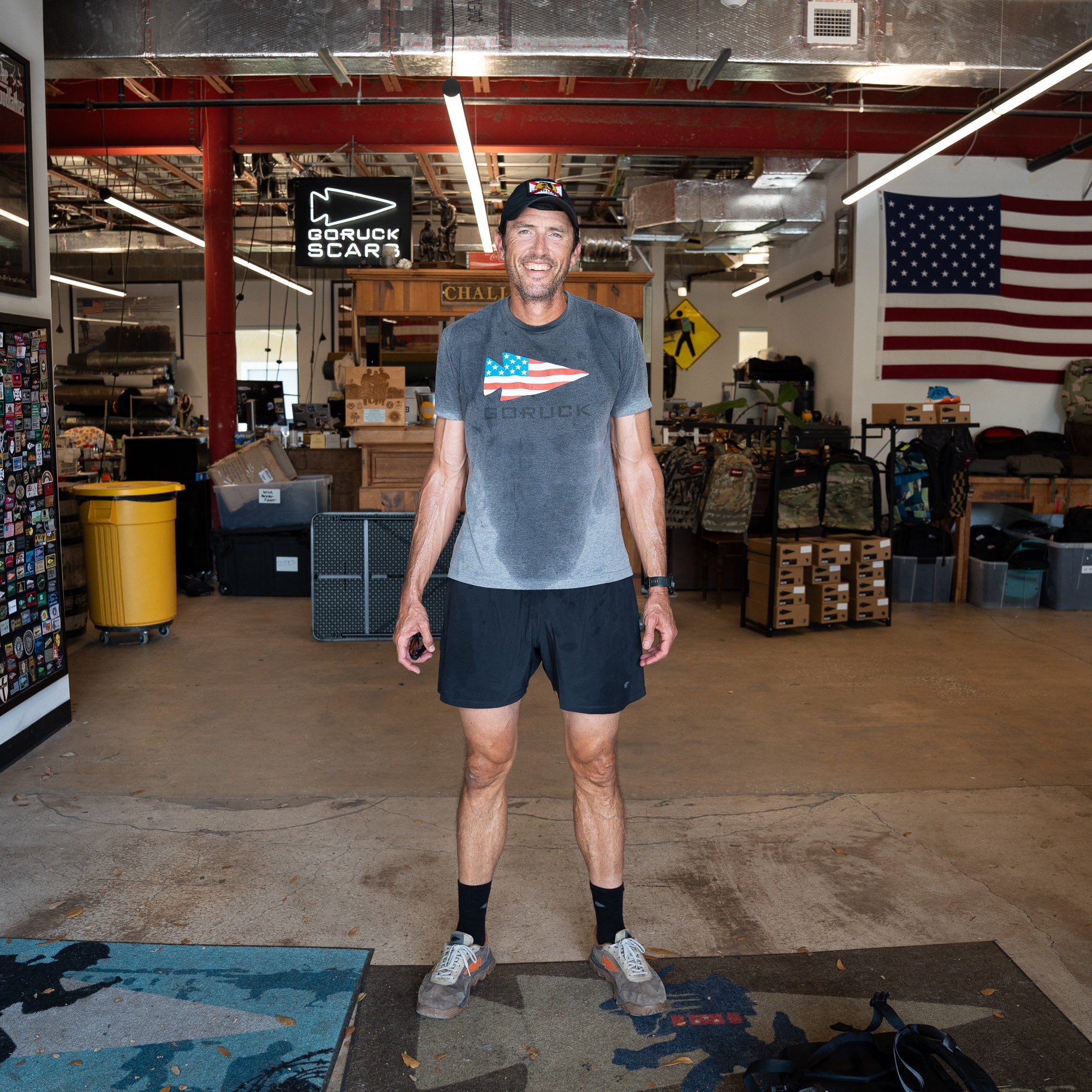 Men's Training Shorts - ToughStretch - Storming Gravity