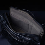 Night Rider Full Leather Sling Bag 9.5L