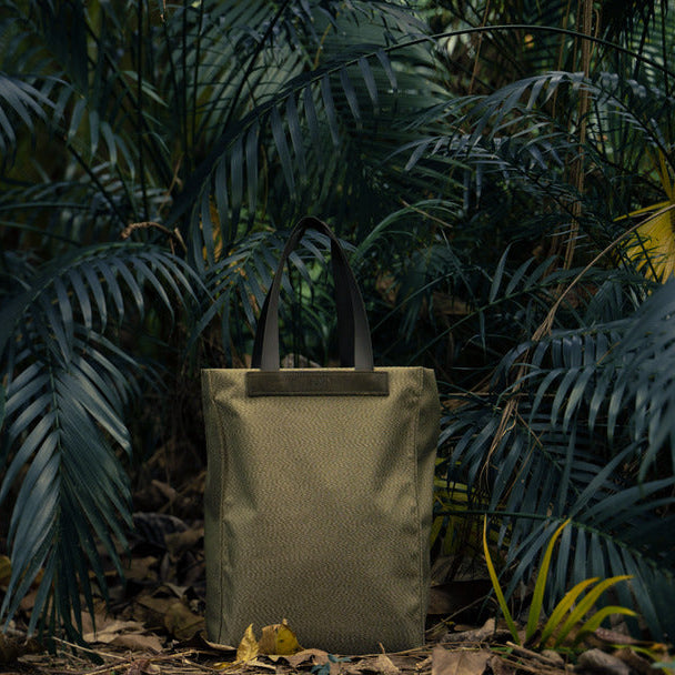 Limited Edition Salt & Pepper Canvas Foldable Shopping Bag Combo Set - 5L & 18L