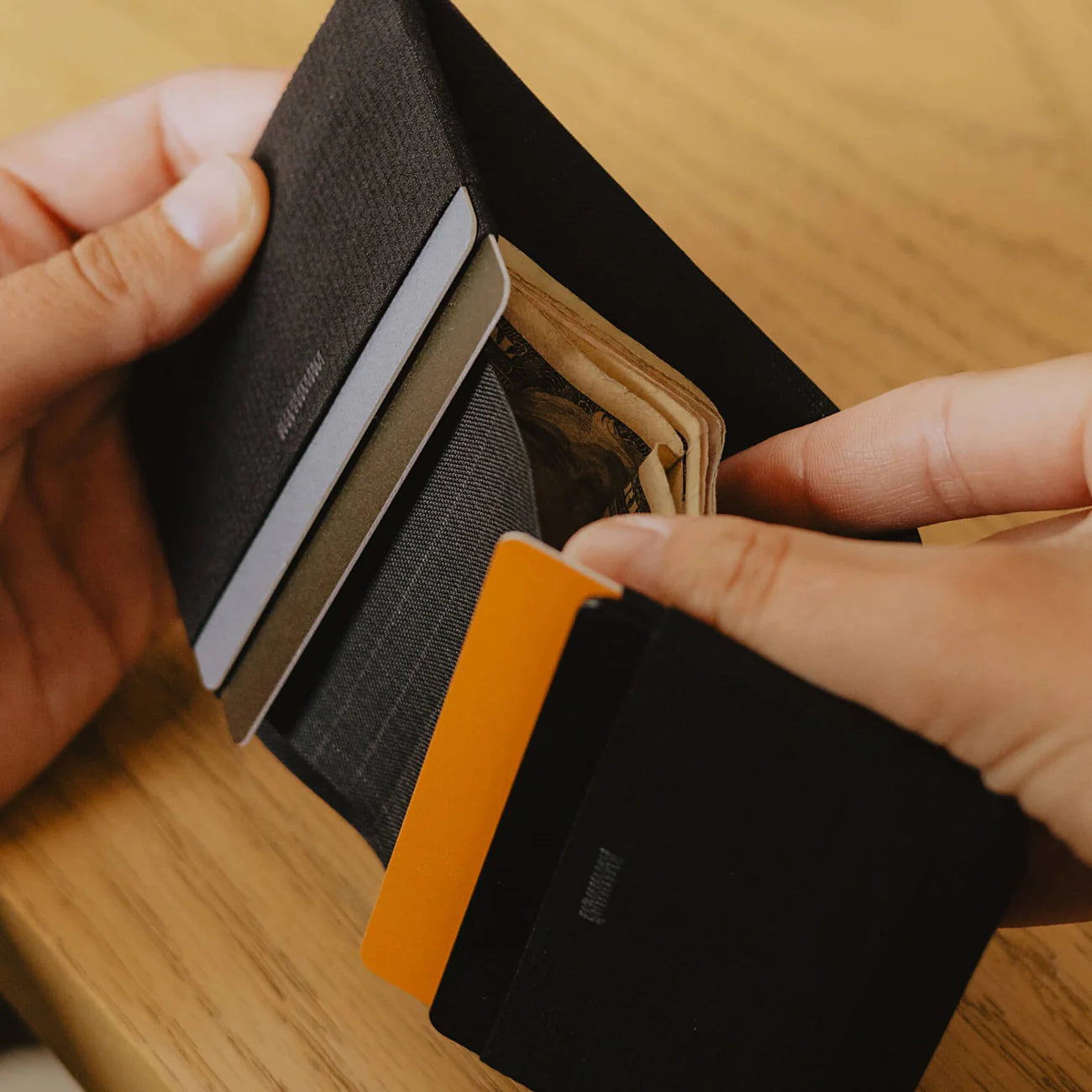 Everyday Billfold Wallet (max. 12 cards, 15 bills) - Storming Gravity