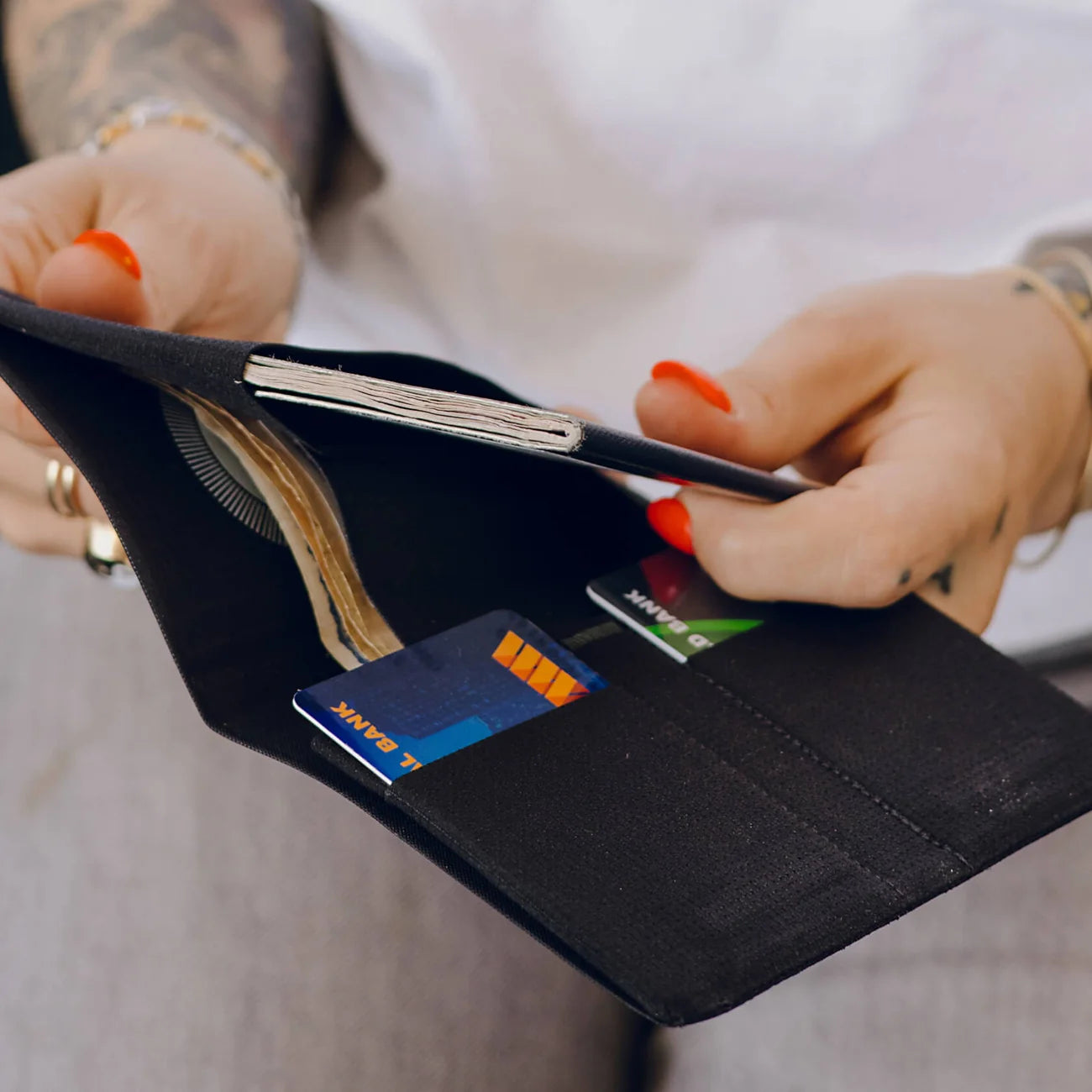 Passport Wallet - Storming Gravity