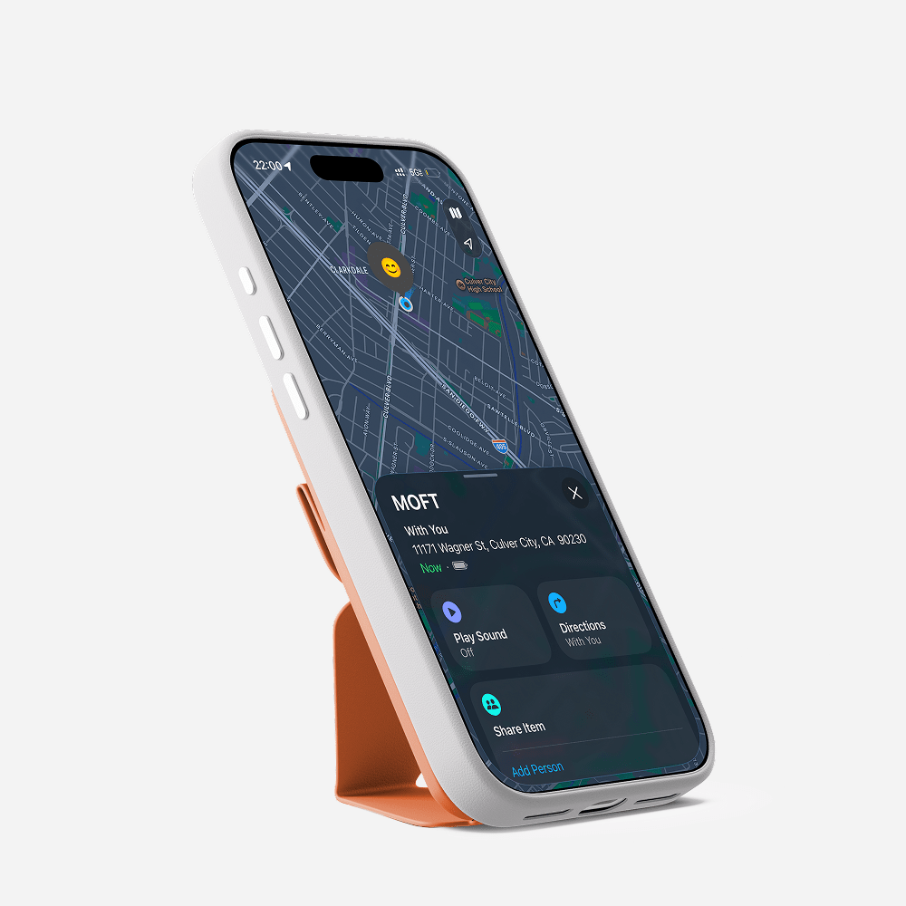 Trackable Snap-on Phone Stand & Wallet (Find My) - Storming Gravity