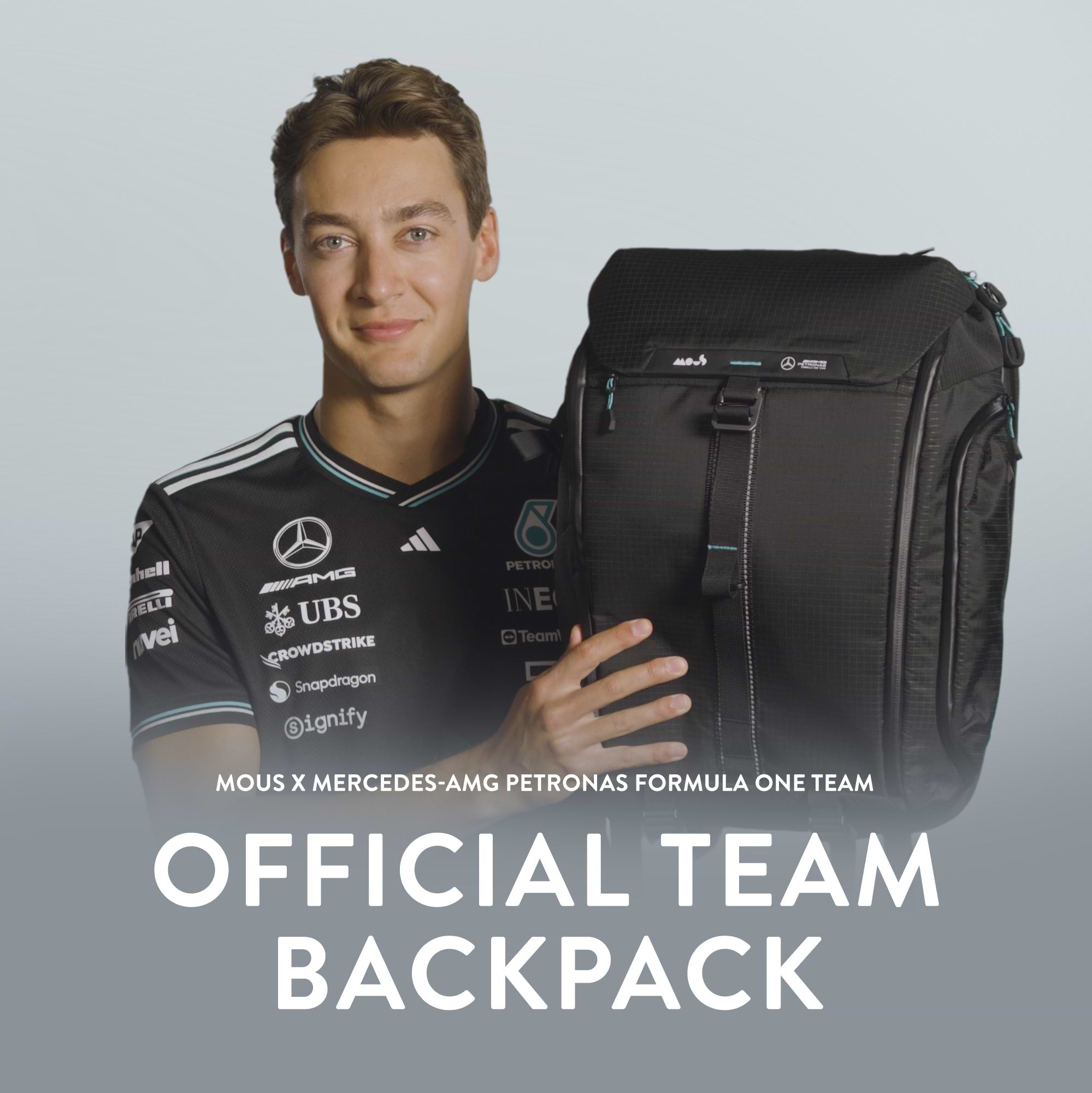 Protective Lid Backpack (Optimal X MERCEDES-AMG F1 Team) - Storming Gravity