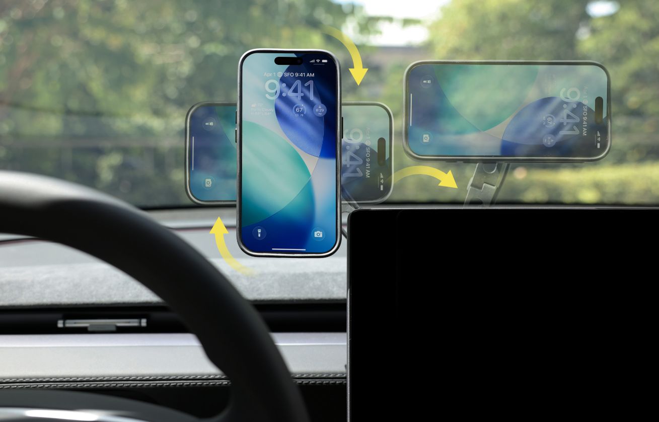 Active Cooling Tesla Compatible Phone Mount (S/3/X/Y/Cybertruck) - Storming Gravity