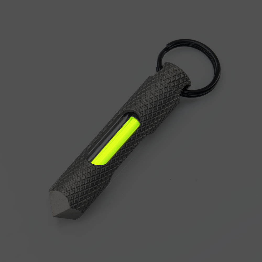 The Knurled Edition Glow Fob - Storming Gravity