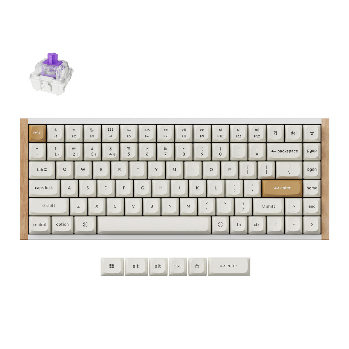 K2 HE Wireless Magnetic Switch Custom Keyboard (Special Edition) - Storming Gravity