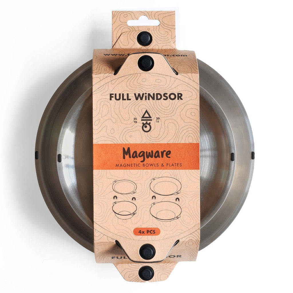 Magware - Magnetic Bowls /Plates Single Set (4 PCS)