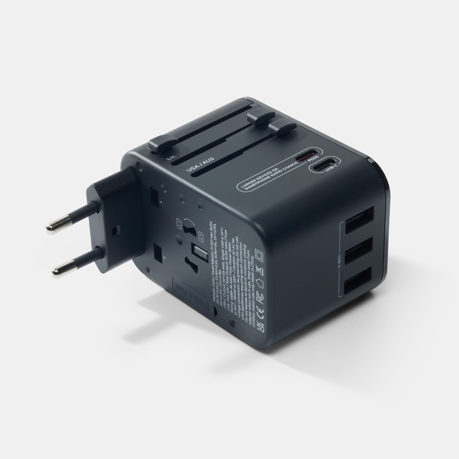 Global Travel Adapter 35W