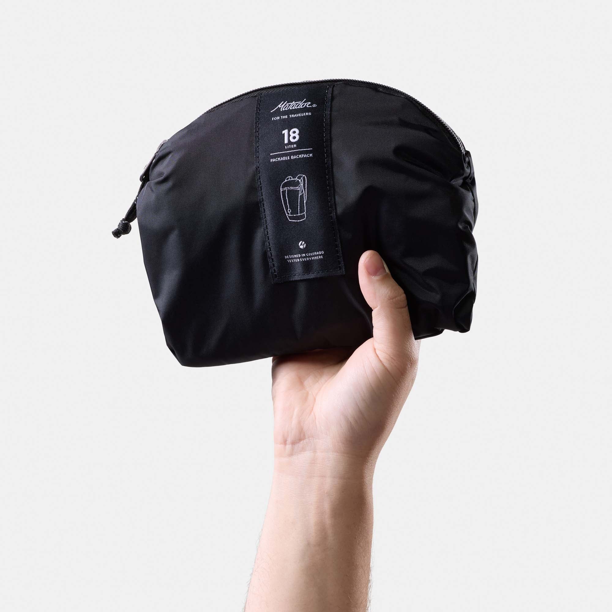 18L Zipper Packable Backpack