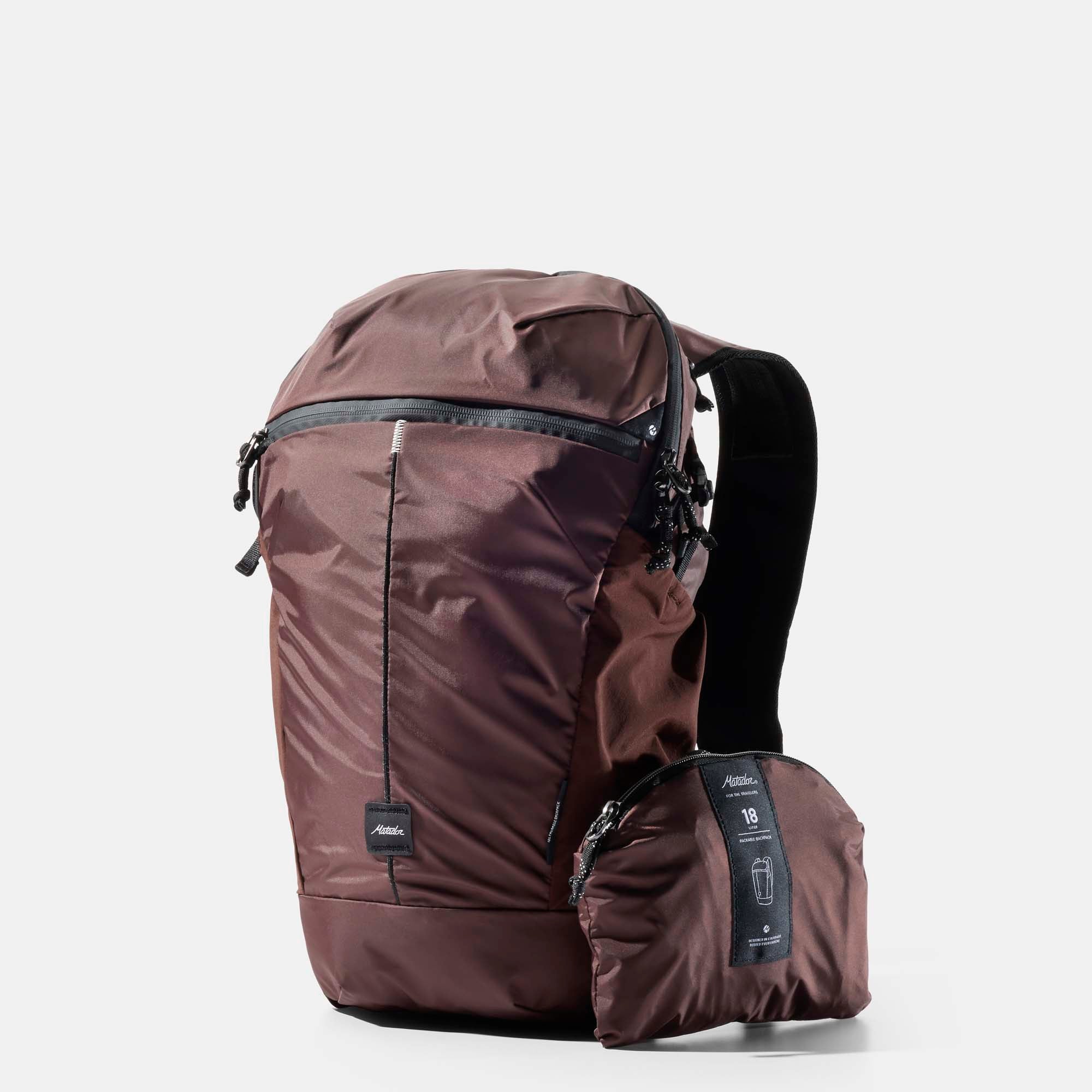 18L Zipper Packable Backpack