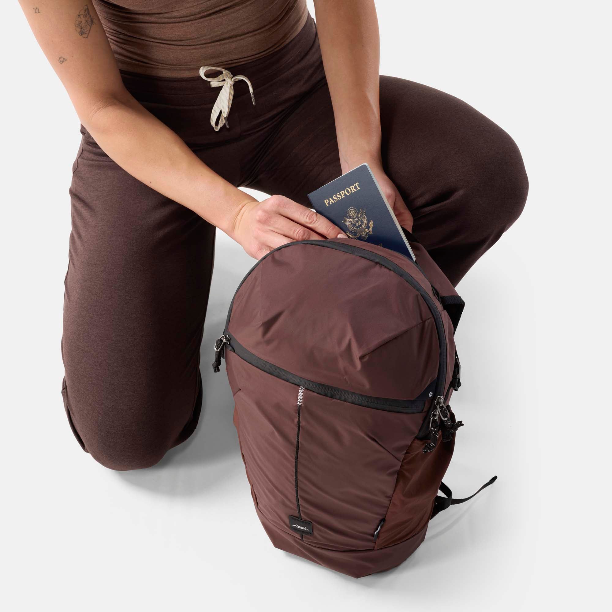 18L Zipper Packable Backpack