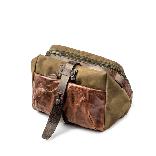 Mini Rider Sling Bag 3.5L - Leather Canvas Version