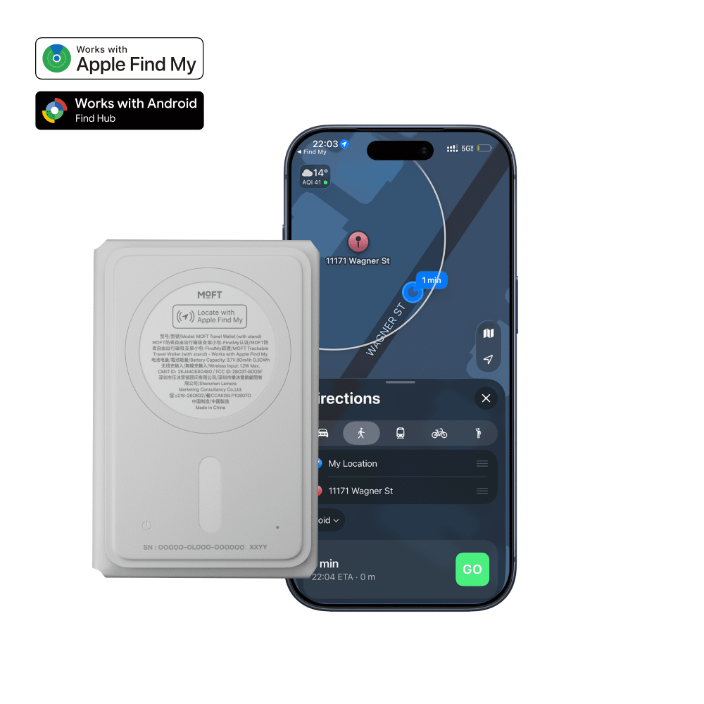 Trackable Field Wallet
