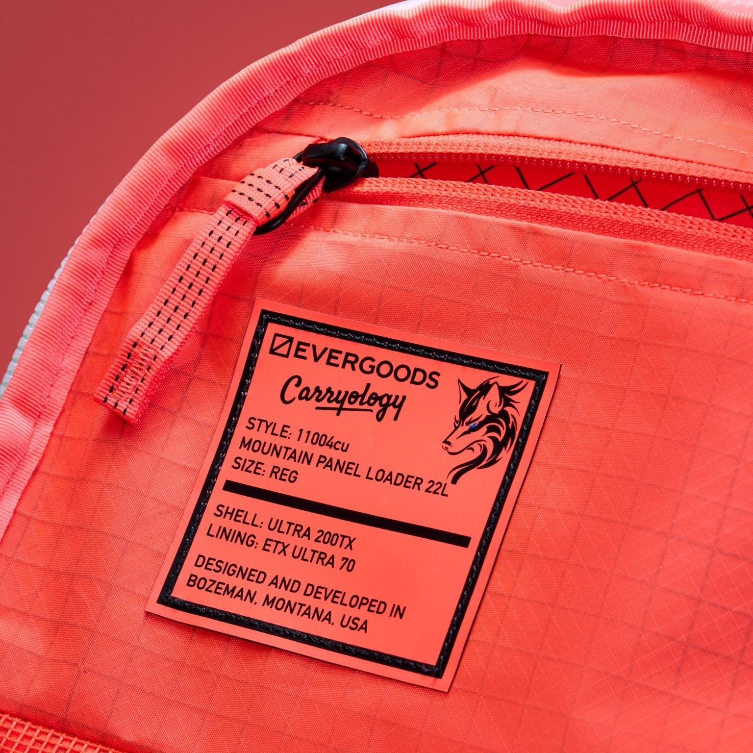 EVERGOODS x Carryology MOUNTAIN Panel Loader 22L - Kludde Edition