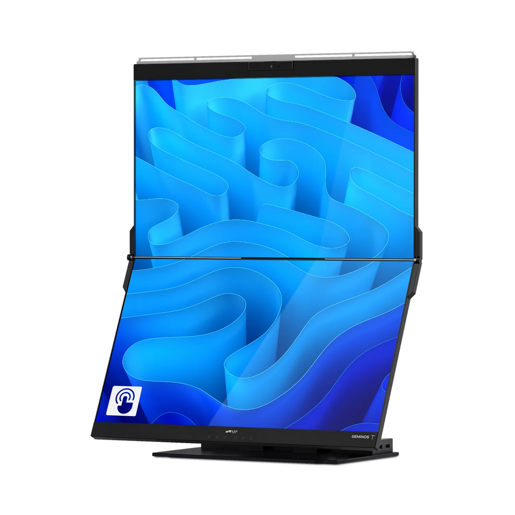 Geminos Stacked Dual Monitor with Stand