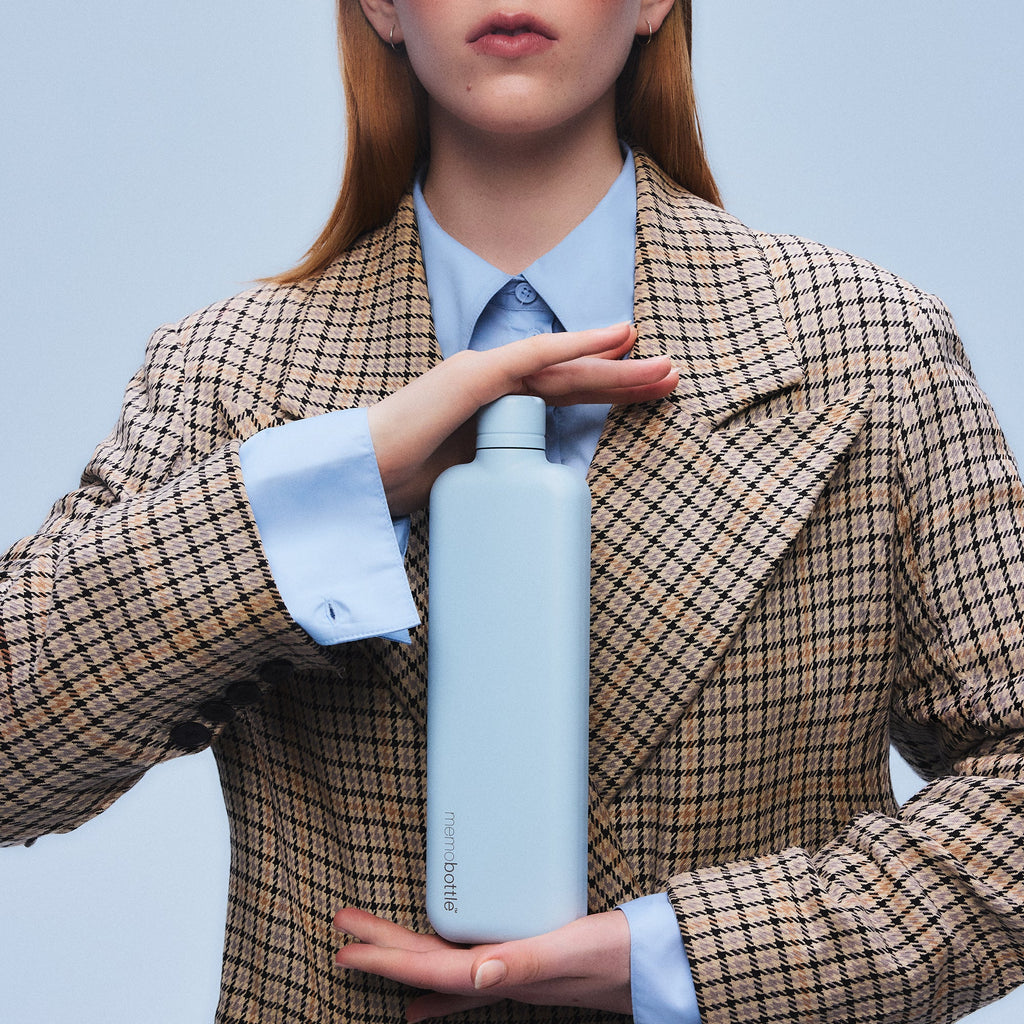 Slim Stainless Steel memobottle (600ml)