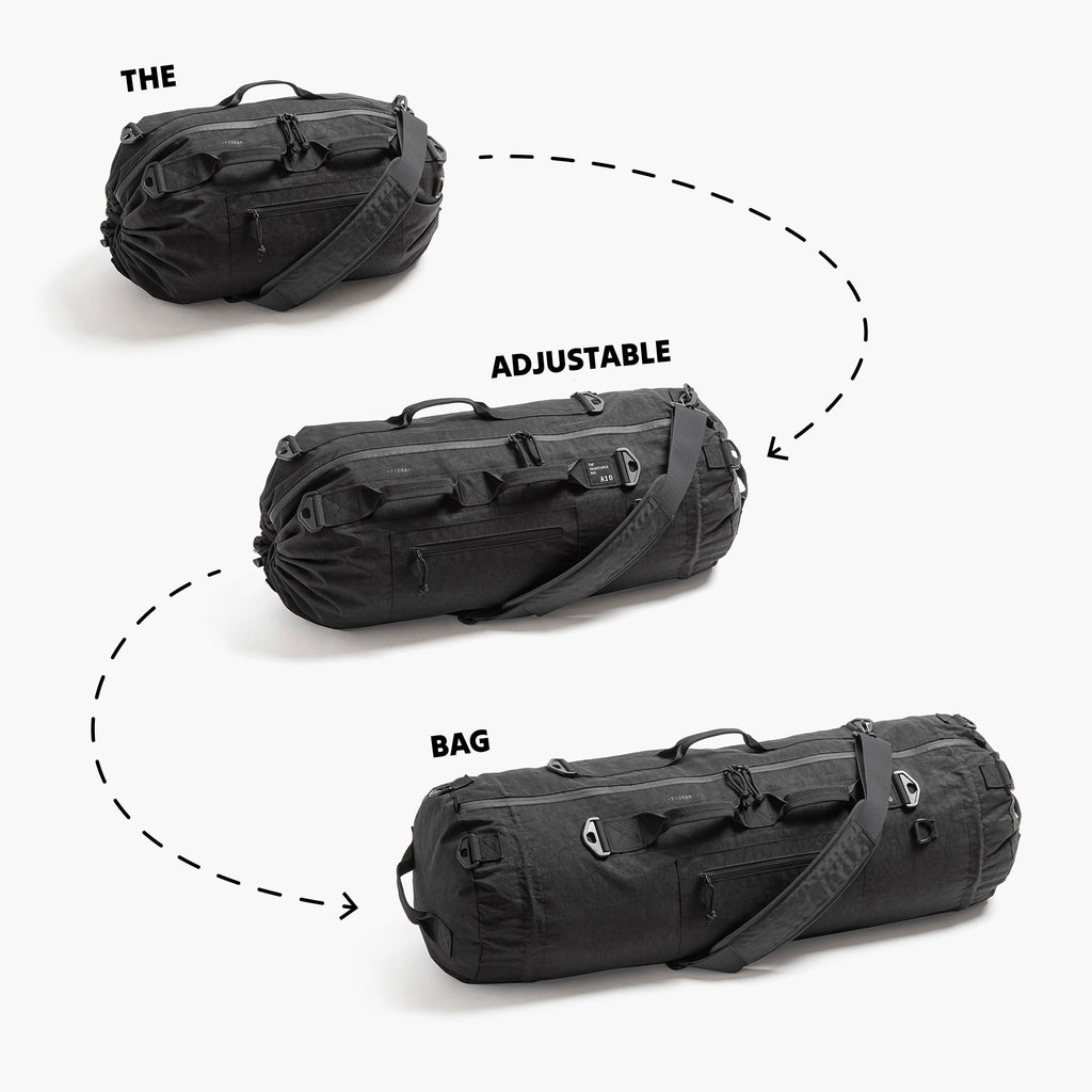 ADJUSTABLE BAG A10 (31L-62L)