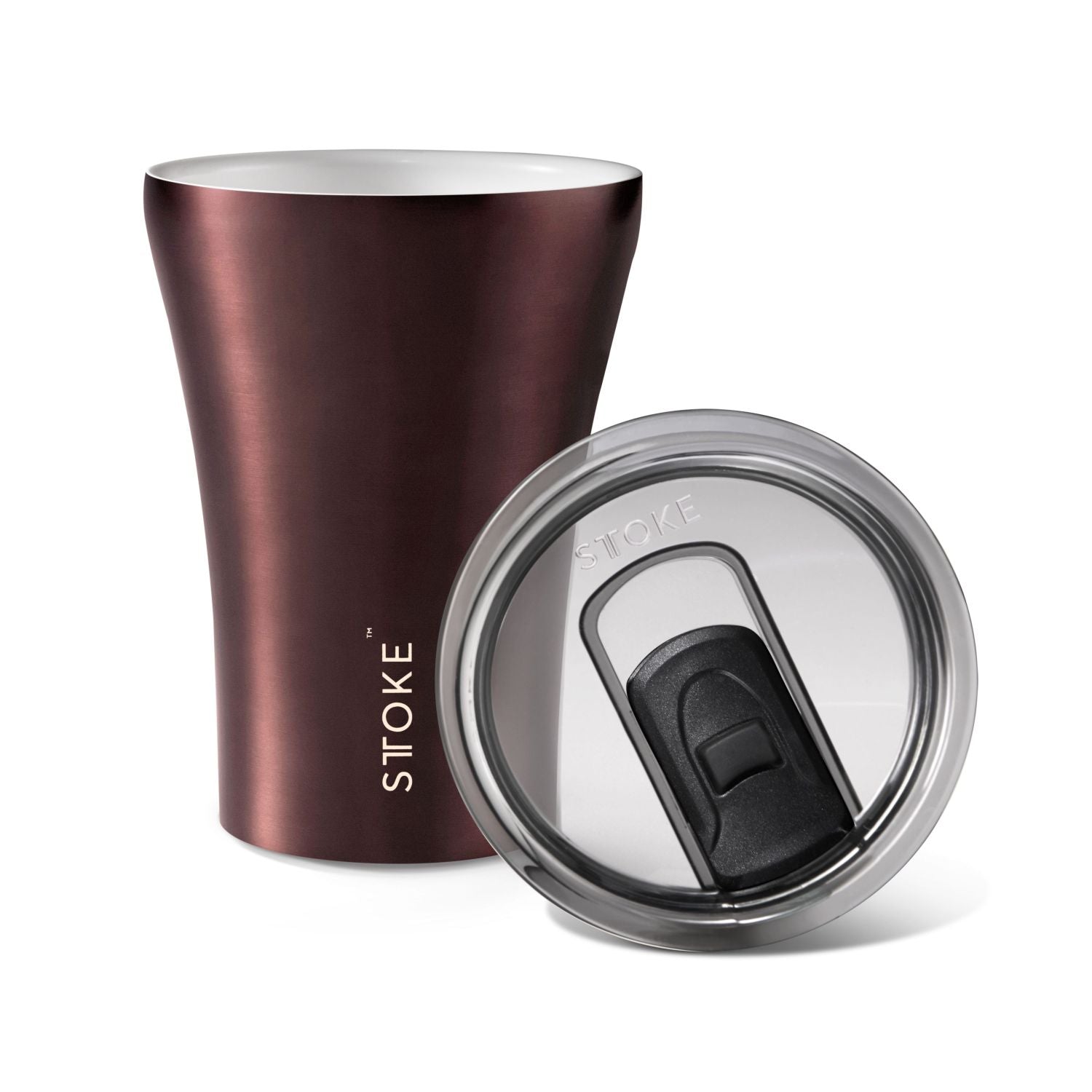 STTOKE Ceramic Reusable  Shatterproof Cup