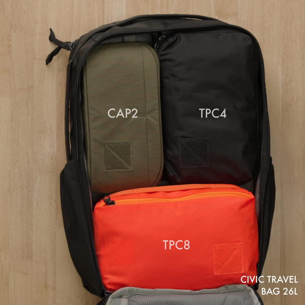 Civic Travel Bag 26L - Waxed Canvas - Storming Gravity
